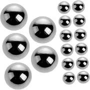 Mikinona 20pcs Nail Polish Mixing Balls Steel Agitator Balls for Paint and Craft Sprays for DIY Painting for Efficient Mixing