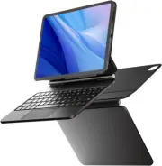 iPad Pro M4 11 Inch Case with Keyboard (2024), Magic for Black