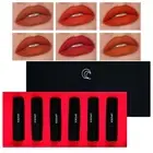 6 Piece Non Stick Cup Lip Gloss Box Set Lip Glaze Moisturizing Lip Glaze Long