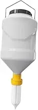 Generic Sauce Dispenser Condiment Bottle Refillable Sauce Squeezer Bottle for Restaurant, Yellow