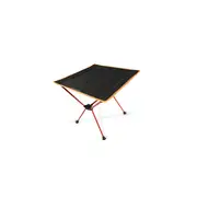 Catzon Camp Table Potable Folding Beach Aluminum Table for Outdoor Hiking Picnic Beach Fishing-Orange