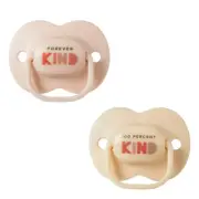 Tommee Tippee Anytime Soothers - Symmetrical Design, 0-6 Months, 2 Pack Dummies