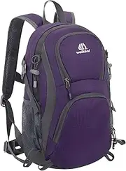 Cycling Hiking Backpack Water Travel Backpack 20L Mountaineering Backpack Purple
