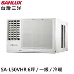 SANLUX台灣三洋6坪R32一級變頻窗型冷氣冷暖空調SA-L50VHR/SA-R50VHR 大型配送