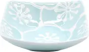 Hasami Ware 18079 Hafuri Mini Bowl, Plate, Small, Diameter Approx. 3.1 inches (8 cm), Blue, Plum