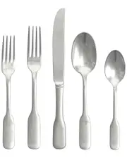 Fortessa Ashton Tumbled 5pc Place Setting