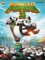 STICKER ALBUM KUNG FU PANDA 3 100 % COMPLETE
