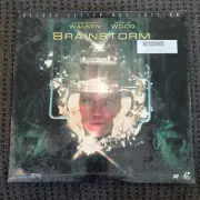 BRAINSTORM Laserdisc. WIDESCREEN FORMAT BRAND NEW SEALED. Remastered AC-3
