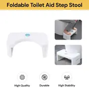 Foldable Toilet Aid Step Stool