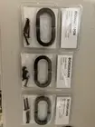BORGHAMN 1-5/8" Handle, Black, Three 2/pack's, Cabinets Drawers *NEW* Free Ship