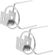 Vaguelly 2pcs Stainless Steel Rotisserie Forks for BBQ Grilling Heavy Duty Meat Forks for Air Fryers and Ovens Replacement BBQ Accessories for Roasting