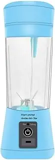 Portable USB Electric Blender Juicer Glass Cup Bottle Rechargeable Fruit Stirring Machine Multifunction Milkdshake Mixer 400ml