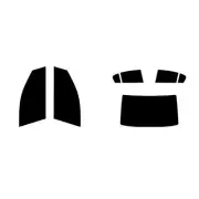 Pre Cut Window Tint - For Vauxhall Astra 4-door Saloon 2008-2010 - Full Kit Opel
