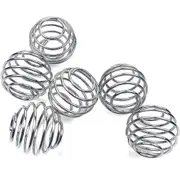 Milkshake Mixing BallsPack - Milkshake Stirring Balls,Shaker Balls, 6 Pcs Protein Shaker Ball Stainless Steel Blender Ball