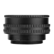 Macro Helicoid Adapter Adjustable Focusing Tube For Lens Mount Black 5.8cm
