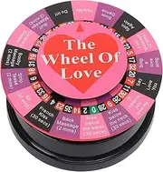 Roulette Wheel Desk Toy - Battery-Operated Drinking Game, Number Pattern Disc Shape | Interactive Offices Game, Fun Desktop Partyy Game, Unique Desk Decor, Ideal Entertainment Toy for Adults