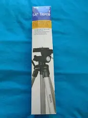 SIMA 54" tripod quick release bubble level 3-way pan head adjusted legs, NEW