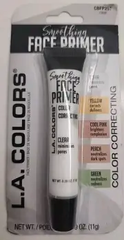 L.A. Colors Smoothing Color Correcting Face Primer 251 CLEAR Minimizes Pores NEW
