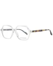 Scotch & Soda Geometric Glasses Acetate Temples Women Transparent Frames