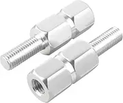 Motorbike Axle Drive Shafts Fit For Can-am Maverick X3 2017-2023 Seat Rise Screws Bolt For X3 1.77'' UTV Seat Risers Aluminum Alloy Axle Kit(WHITE 2PS)