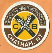 Chatham Brewing Beer Coaster Chatham NY