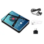 1PC 2.4'' MP3 Player Bluetooth 5.0 Voice Recorder HiFi Lossless Sound FM Radio