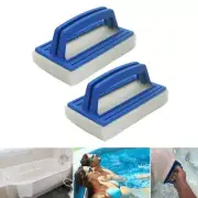 2Pcs Pool Scrubbing Brush, Paddling Pool Brush for Swimming Pool Wall