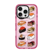 iPhone 16 Pro Impact Case MagSafe Compatible Sushi Cat