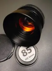 Anamorphic Amber Bokeh & flare lens JUPITER 9 85mm f/2 Cinemod Canon EF SONY