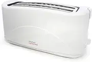 KitchenPerfected 4 Slice Long Slot Toaster - White - E2112WH