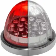 19 Diode Red Turn Signal To White Auxiliary LED Dual Revolution Watermelon Light