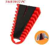 5/6/8/10/12 slot Wrench Rack Storage Plastic Tool Organizer for Spanner Hand Tools Garage Wrenches Keeper Holder CZ395-12PC