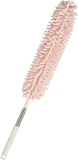 Telescopic Ceiling Duster for Cleaning Ceiling Fans and Cars, pink