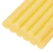 12pcs Mini Hot Glue Sticks for Glue Gun 0.43"x4" Light Yellow