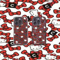 在飛比找蝦皮購物優惠-Casetify X HELLO KITTY BOW 黑色白