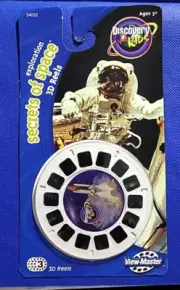 SEALED Discovery Kids Secrets of Space EXPLORATION view-master 3 Reels Pack