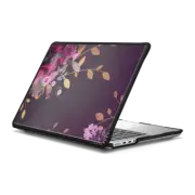 MacBook Pro 14-inch (M1 - M4) Impact Case FLOWER & GOLD