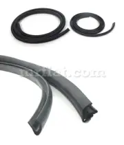 Fiat 1200 1500 Spider Side Hard Top Gasket Set OEM New