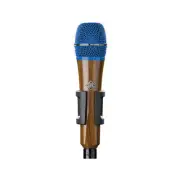 Telefunken M80 Custom Dark Wood/Blue Dynamic Microphone