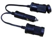 12v Twin Cigarette Socket adaptor Caravan Motorhome RV