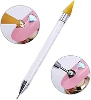 Rhinestone Dotting Pen, Dual-ended Rhinestone Gems Crystals Studs Picker Wax Pencil Pen Crystal Beads Handle Tool