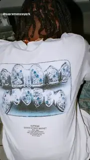 SUPREME x DOVER STREET MARKET NYC 10TH ANNIVERSARY TEE DSM EXCLUSIVE SIZE LARGE