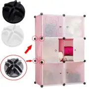 DIY Modular Closet Organizer Wardrobe Rack Clothes Shelf Storage Cabinet NJ