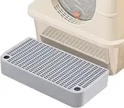 Litter Box Step,Cat Step for Litter Box with Filter Function - Easy Cleaning Pet Toilet Front Ramp for Living Room, Bathroom