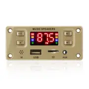 Car Bluetooth5.0 Speaker Module MP3 Decoder Board Music Player