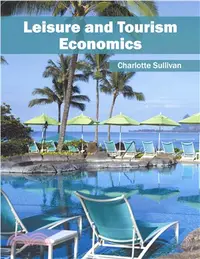 在飛比找三民網路書店優惠-Leisure and Tourism Economics