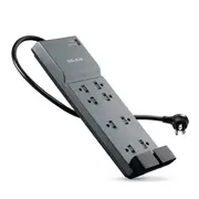 8 Outlet Home/Office Surge Protector with telephone protection