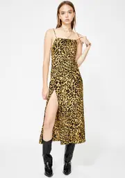 [Motel] Leopard Quinty Maxi Dress