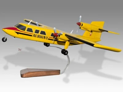 Britten Norman BN-2A Mk3 Trislander Aurigny Air Services Wood Model Large 1/48