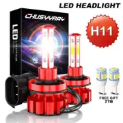 H9 LED Headlight Kit Bulbs 40W 4000LM 6500K for 2009-2011 Mazda RX-8 High Beam (for: Mazda)